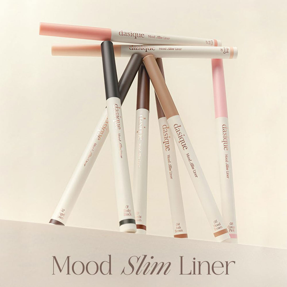 Dasique Mood Slim Liner #02 Angel Brown 0.12g