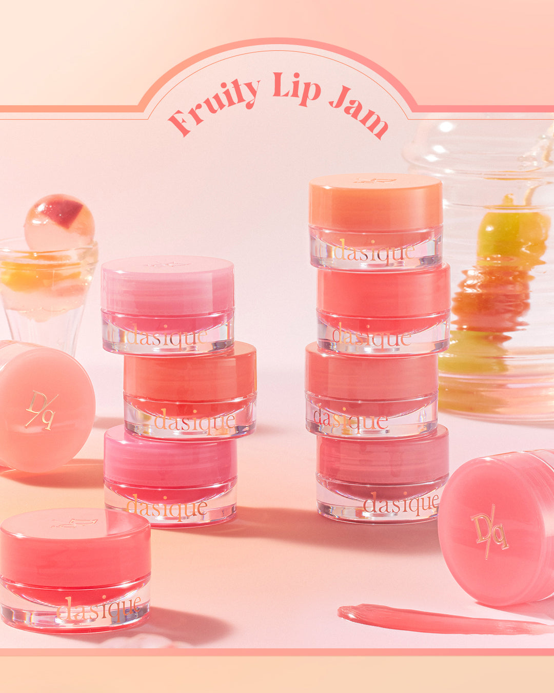 Dasique Fruity Lip Jam #02 Apricot Jam 4g