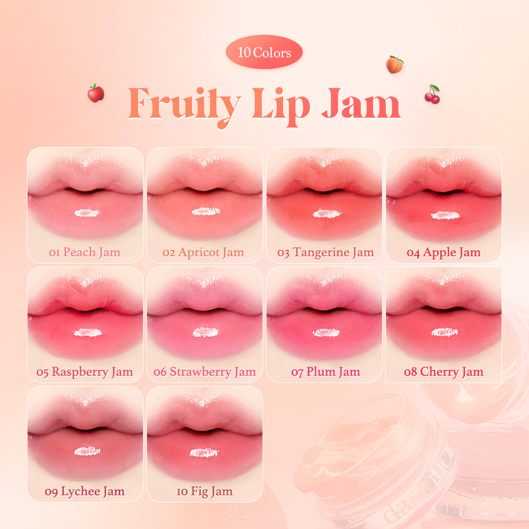 Dasique Fruity Lip Jam #02 Apricot Jam 4g