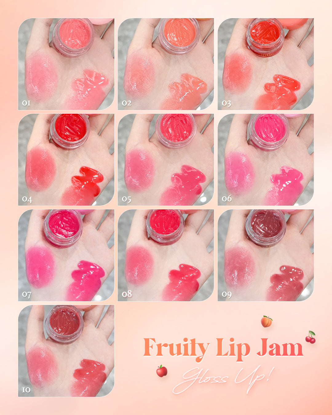 Dasique Fruity Lip Jam #04 Apple Jam 4g